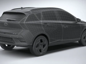 Hyundai Bayon 2025 3D Model