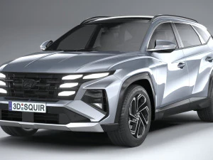 Hyundai Tucson 2024 3D Model