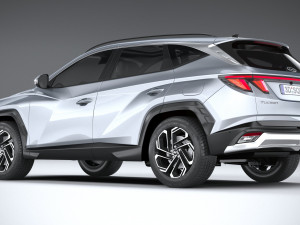 Hyundai Tucson 2024 Modèle 3D