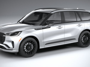 Lincoln Aviator 2025 3D Model