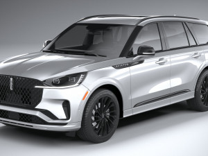 Lincoln Aviator 2025 3D Model