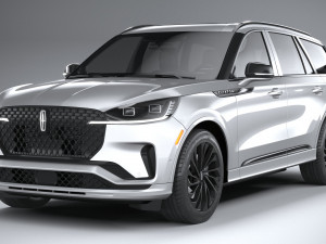 Lincoln Aviator 2025 3D Model