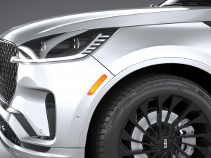 Lincoln Aviator 2025 3D Model