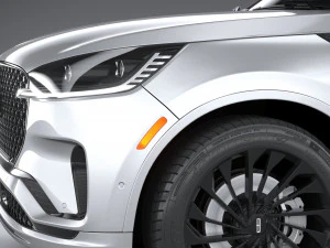 Lincoln Aviator 2025 3D Model