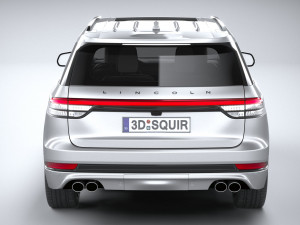 Lincoln Aviator 2025 3D Model