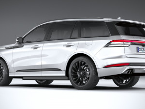 Lincoln Aviator 2025 3D Model