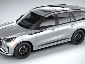 Lincoln Aviator 2025 3D Model