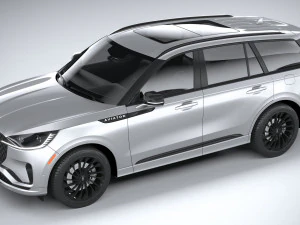Lincoln Aviator 2025 3D Model