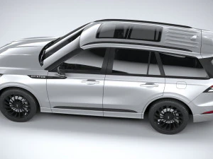 Lincoln Aviator 2025 3D Model