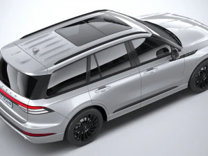 Lincoln Aviator 2025 3D Model