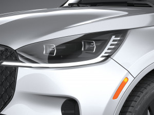 Lincoln Aviator 2025 3D Model