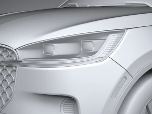 Lincoln Aviator 2025 3D Model