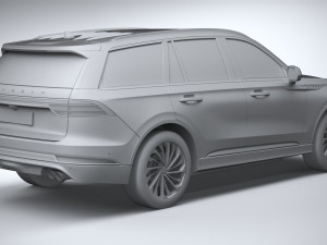 Lincoln Aviator 2025 3D Model