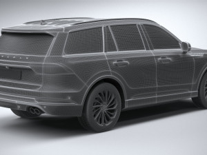 Lincoln Aviator 2025 3D Model