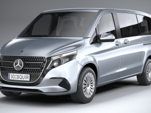 Mercedes-Benz V-Class Regular 2024 Modello 3D