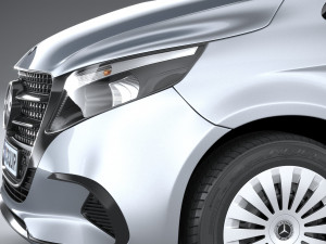 Mercedes-Benz V-Class Regular 2024 Modello 3D