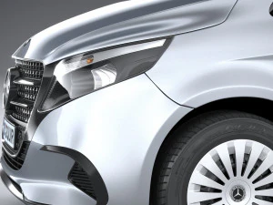 Mercedes-Benz V-Class Regular 2024 3D Model