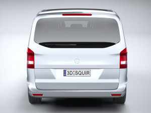 Mercedes-Benz V-Class Regular 2024 Modello 3D