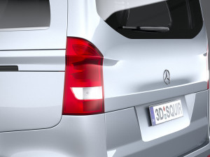 Mercedes-Benz V-Class Regular 2024 Modello 3D