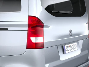 Mercedes-Benz V-Class Regular 2024 3D Model