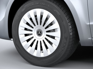 Mercedes-Benz V-Class Regular 2024 Modello 3D