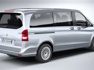 Mercedes-Benz V-Class Regular 2024 3D Model