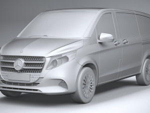 Mercedes-Benz V-Class Regular 2024 Modello 3D