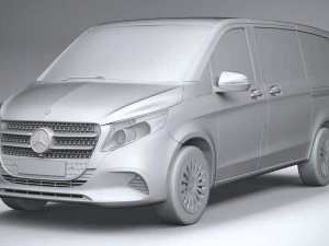 Mercedes-Benz V-Class Regular 2024 3D Model
