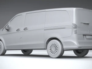 Mercedes-Benz V-Class Regular 2024 3D Model