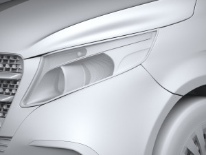 Mercedes-Benz V-Class Regular 2024 Modello 3D
