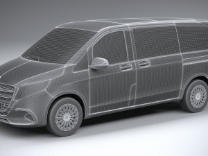 Mercedes-Benz V-Class Regular 2024 Modello 3D