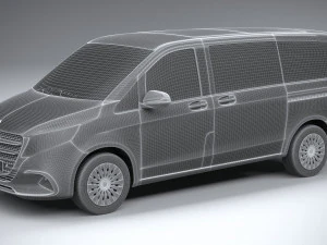 Mercedes-Benz V-Class Regular 2024 3D Model