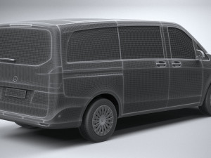 Mercedes-Benz V-Class Regular 2024 Modello 3D