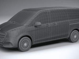 Mercedes-Benz V-Class Regular 2024 Modello 3D