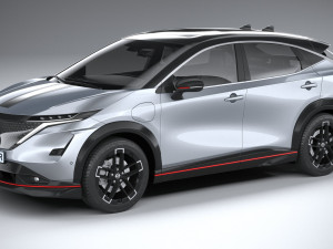 Nissan Ariya Nismo 2025 3D मॉडल