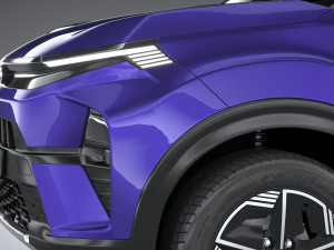Tata Nexon 2024 3D 模型