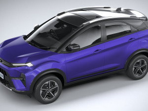 Tata Nexon 2024 3D 模型