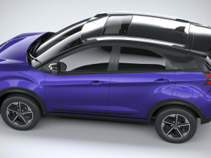 Tata Nexon 2024 3D 模型
