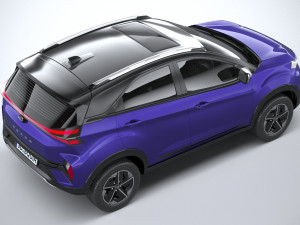 Tata Nexon 2024 3D 模型