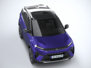 Tata Nexon 2024 3D 模型