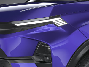Tata Nexon 2024 3D 模型