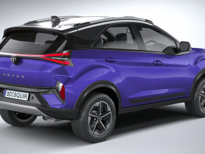 Tata Nexon 2024 3D 模型