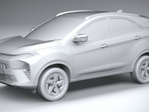 Tata Nexon 2024 3D 模型