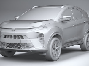 Tata Nexon 2024 3D 模型
