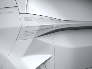 Tata Nexon 2024 3D 模型