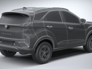 Tata Nexon 2024 3D 模型