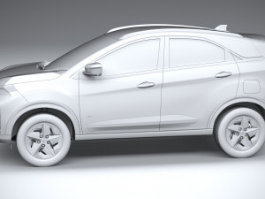 Tata Nexon EV 2024 Model 3D