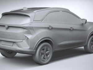 Tata Nexon EV 2024 Model 3D