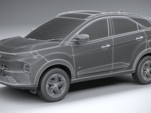 Tata Nexon EV 2024 Model 3D