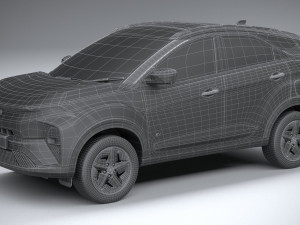 Tata Nexon EV 2024 Model 3D